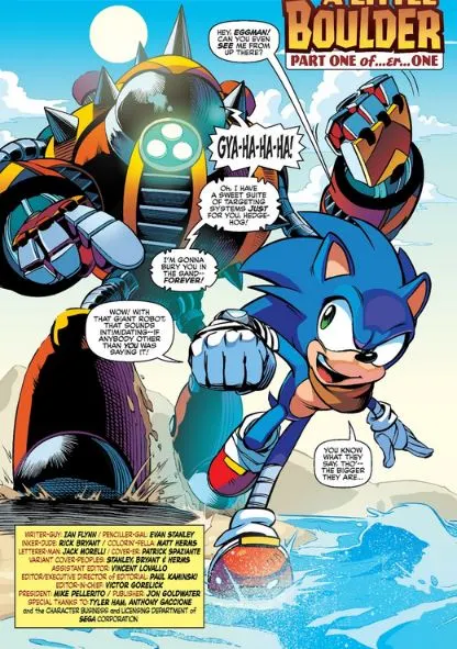 Amy has standards for Sonic to keep., Archie Sonic Comics